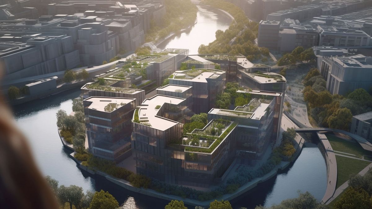 Wrocławski deweloper Archicom poprosił sztuczną inteligencję o projekt inwestycji na Kępie Mieszczańskiej