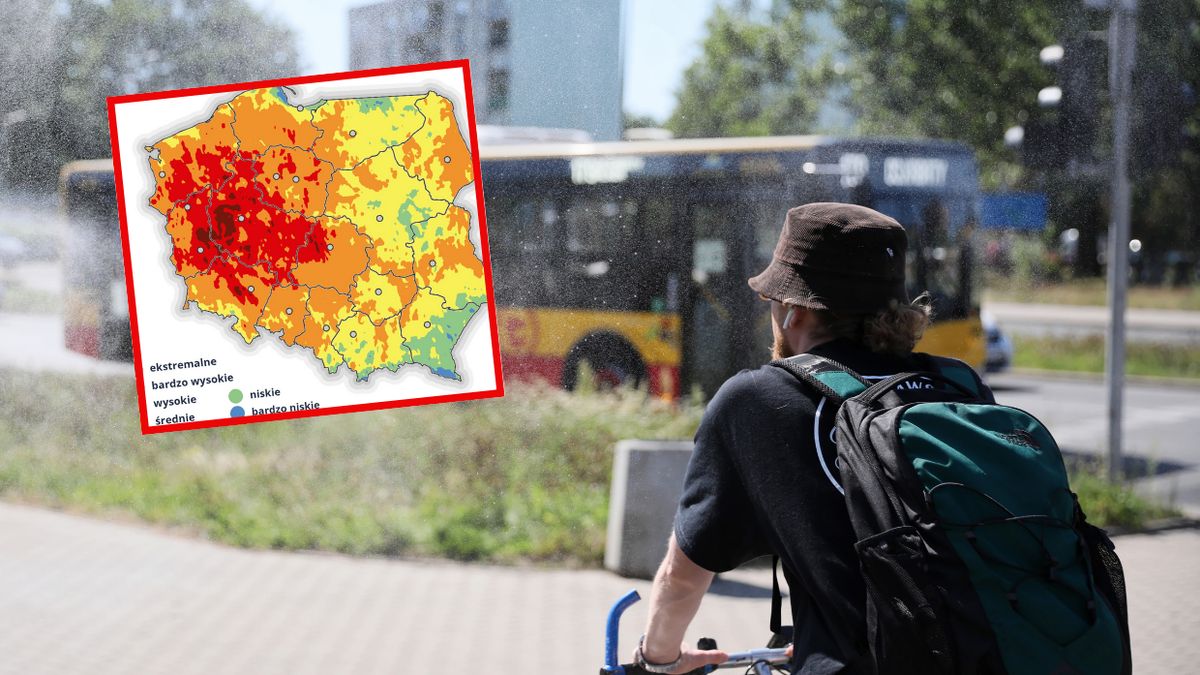 W Polsce zapanowała upalna pogoda