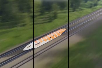 Lewitujące pociągi pędzące do 550 km/h?Polak bez nagrody w konkursie dla wynalazców