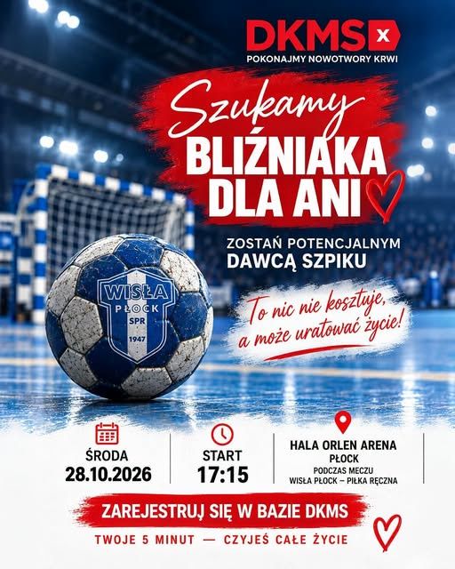 Szukanie dawcy szpiku dla Ani z Płocka 
