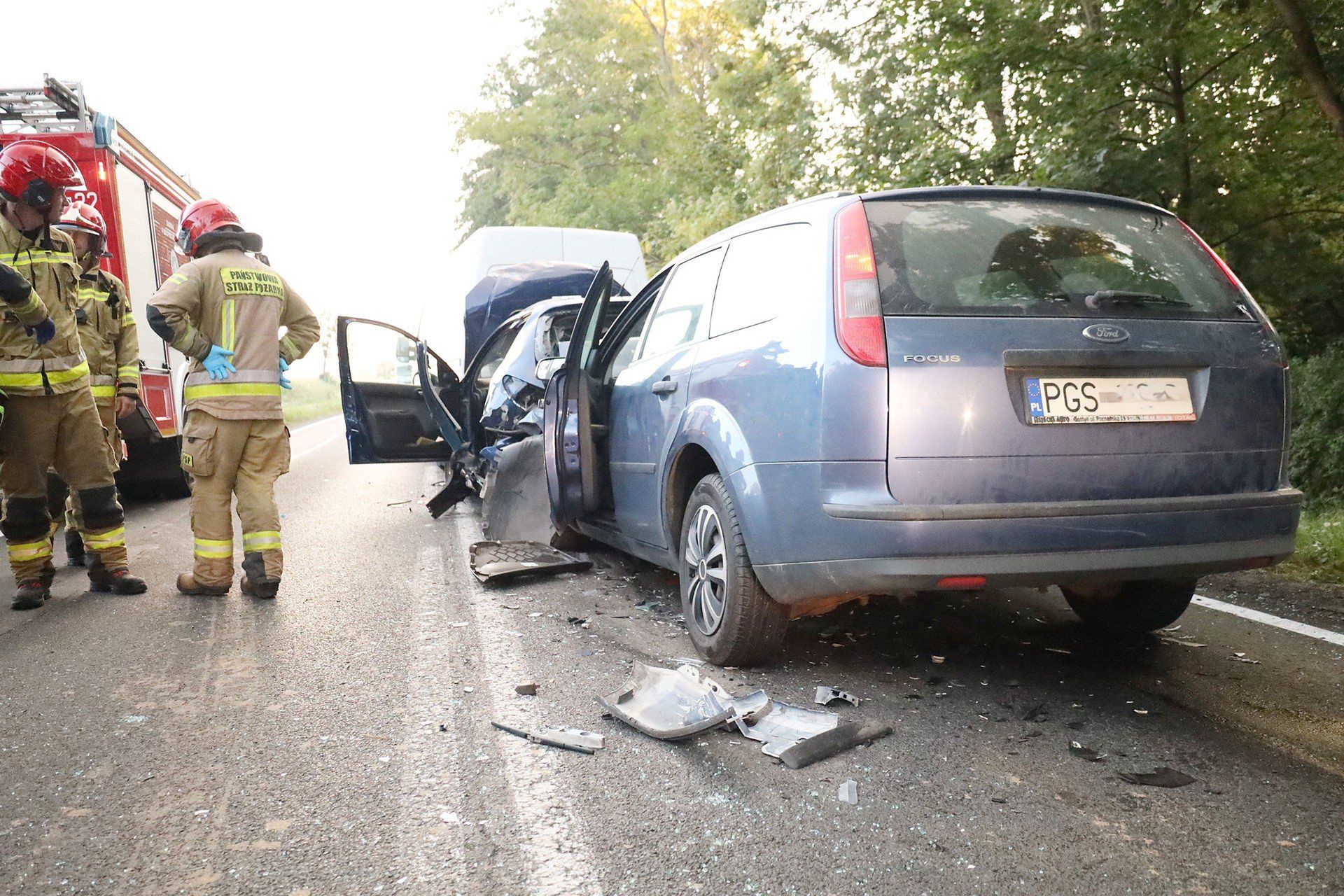 Wypadek pod Śremem na DW 432 (Mechlin)
