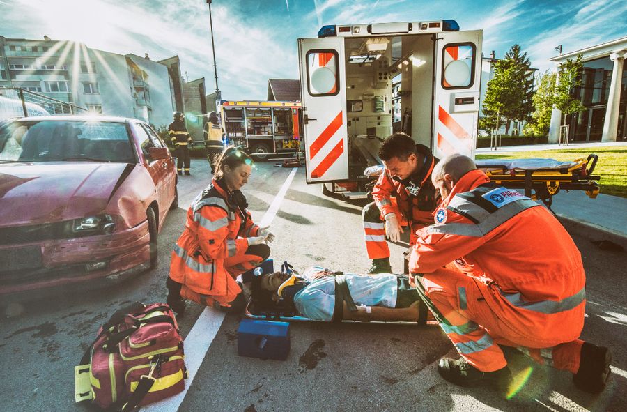 Three high school students saved the life of a man who collapsed