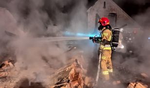 Pożar we Władysławowie. Ratownik SAR stracił dorobek życia