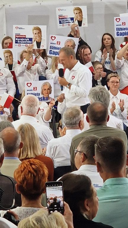 Donald Tusk w Płocku