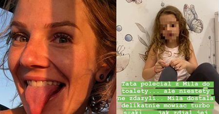 Hanna Zborowska-Neves śmieje się z... rozwolnienia córki na Instagramie: "Dostała TURBOS*AKI, WYPŁYNĘŁO KILO KUPY"