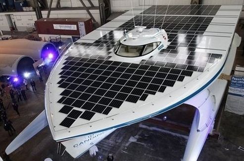 Największa na świecie solarna łódź