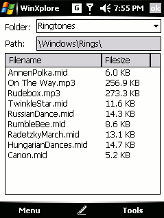 WinXplore - zaglądamy do katalogów systemowych.