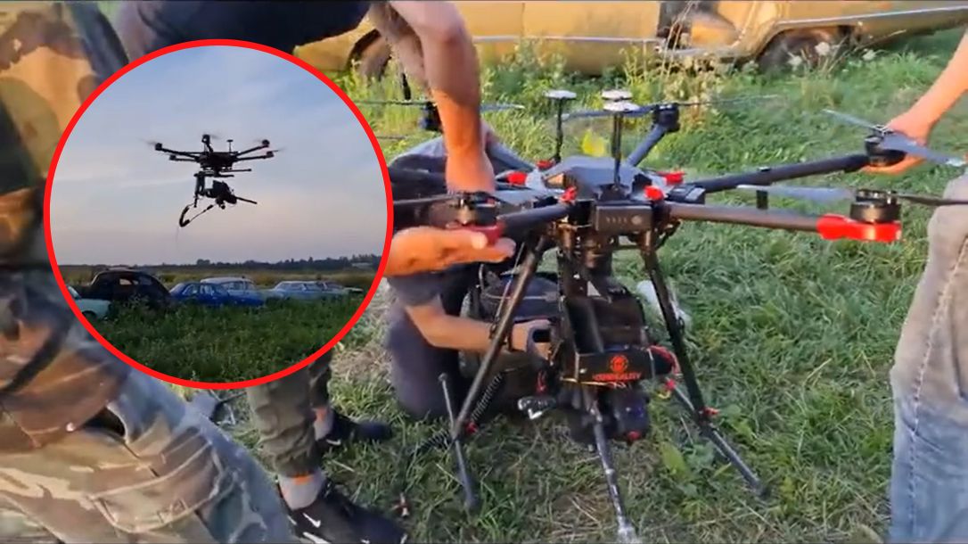Ukraińcy wyposażyli drona w karabin maszynowy. Ma zwalczać irańskie Shahed 136
