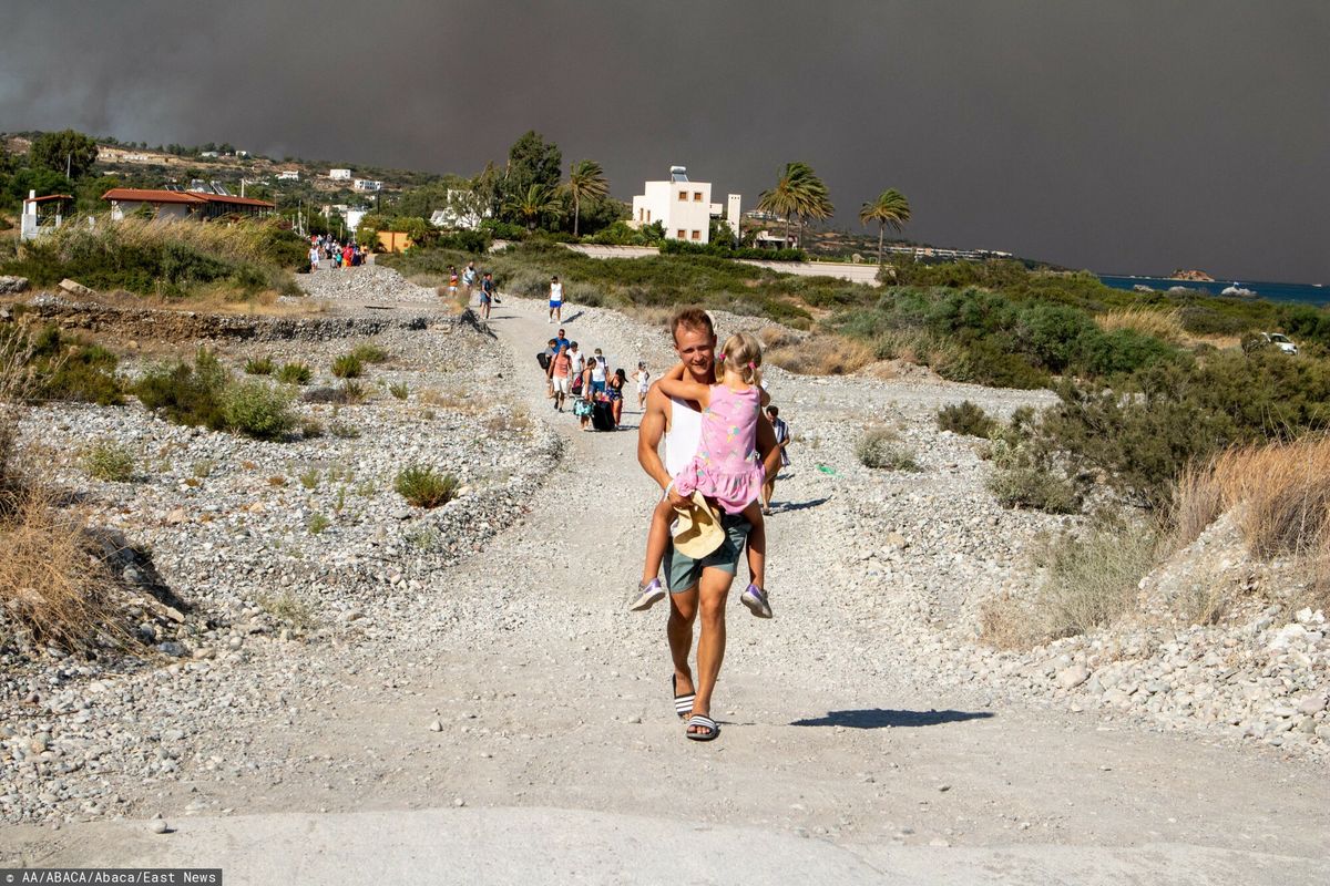 Pożary na wyspie Rodos