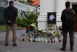 Studenci żegnają Małgorzatę D. Czuwanie na kampusie UW