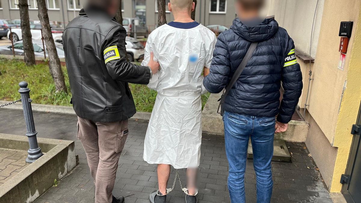 Mężczyzna zatrzymany przez policję w Łodzi