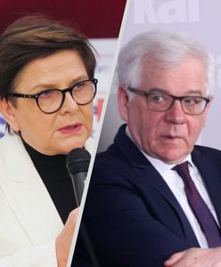 Ostre słowa Czaputowicza. Szydło: żałosne próby