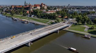 Kraków: Nowa polityka względem remontów. Jest deklaracja dotycząca zakończenia prac na moście Grunwaldzkim