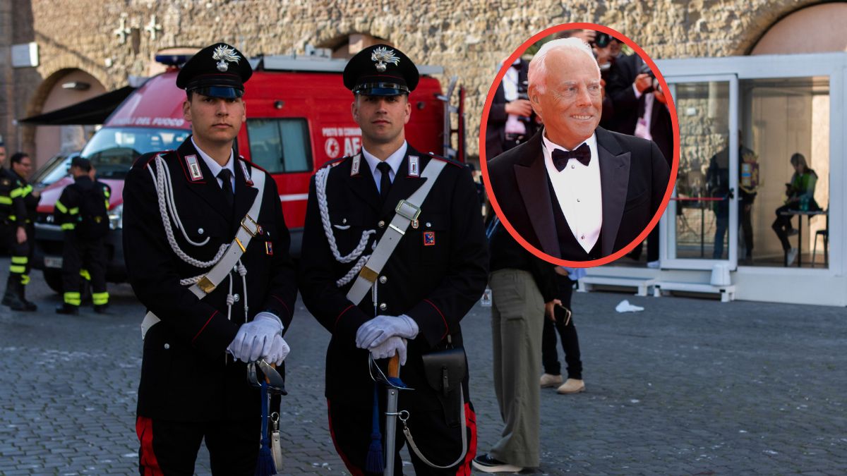 Nie żyje Giorgio Armani. To on zaprojektował nowe mundury dla włoskich karabinierów