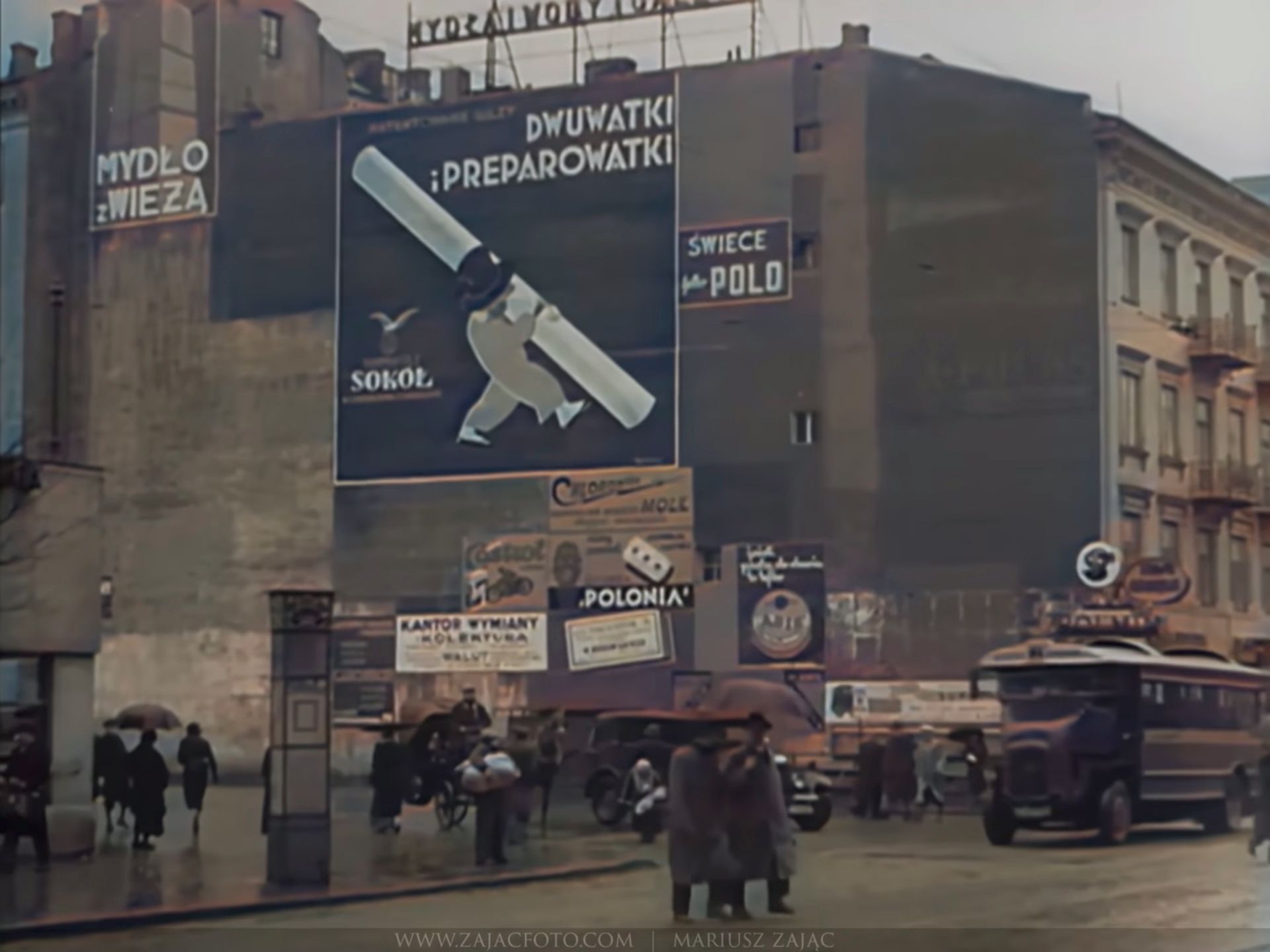 Tak wyglądała przedwojenna Warszawa w 4K, kolorze i z dźwiękiem 1