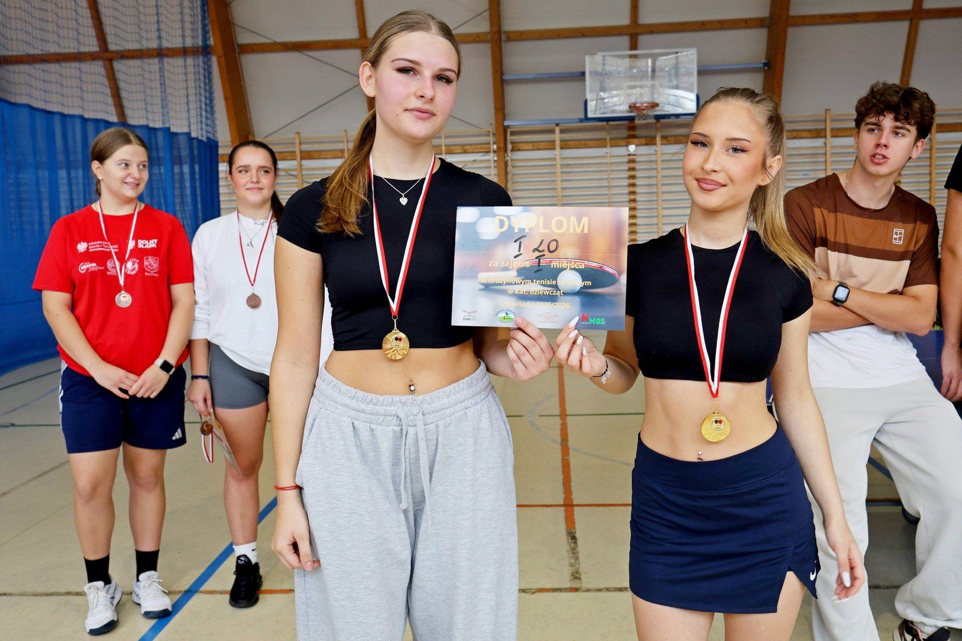 28.10.2025 Licealiada w tenisie stołowym. Oto szkolni mistrzowie Jeleniej Góry