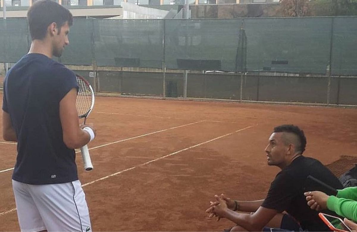 Novak Djoković i Nick Kyrgios