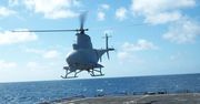 Interakcja bezzałogowca z helikopterem