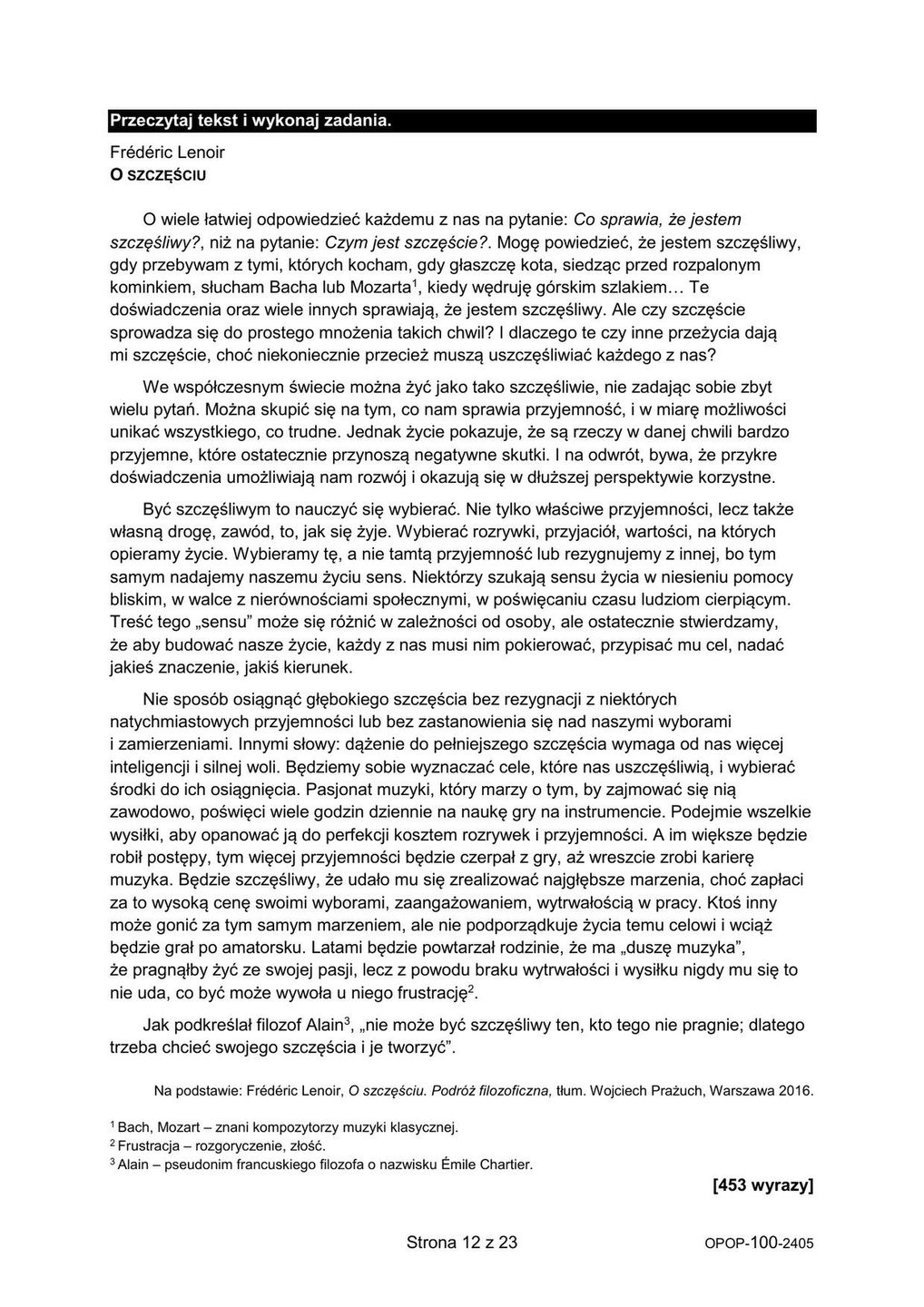 Na rozwiązanie zadań z języka polskiego ósmoklasiści mieli 120 minut