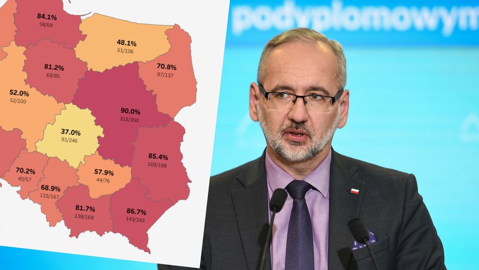 IV fala COVID-19 w Polsce. Zaczął się szturm niezaszczepionych pacjentów na mazowieckie szpitale