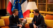 Macron z prezentem od Trzaskowskiego. "Niezwykły"