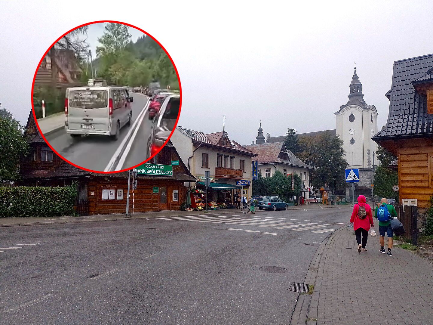 Karygodne zachowanie taksówkarza. Widzieli, co zrobił koło Poronina