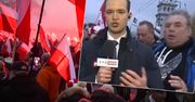 Przechodzień "skradł show" dziennikarzowi TVP Info. Dorwał się do mikrofonu i się zaczęło