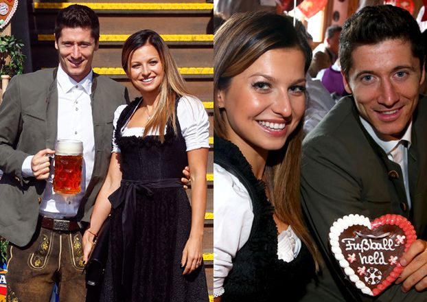 Lewandowscy w ludowych strojach na Oktoberfest! (ZDJĘCIA)