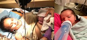 Niespodziewany poród w samolocie. Dziecko przyszło na świat 5,5 tys. km nad ziemią. Matka dała mu oryginalne imię