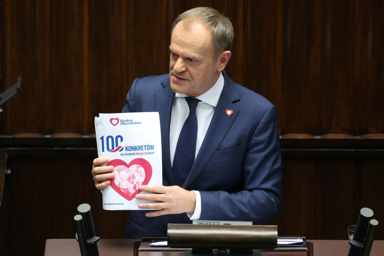 "Od razu złamał obietnicę". Ekonomista ocenia expose Tuska [OPINIA]