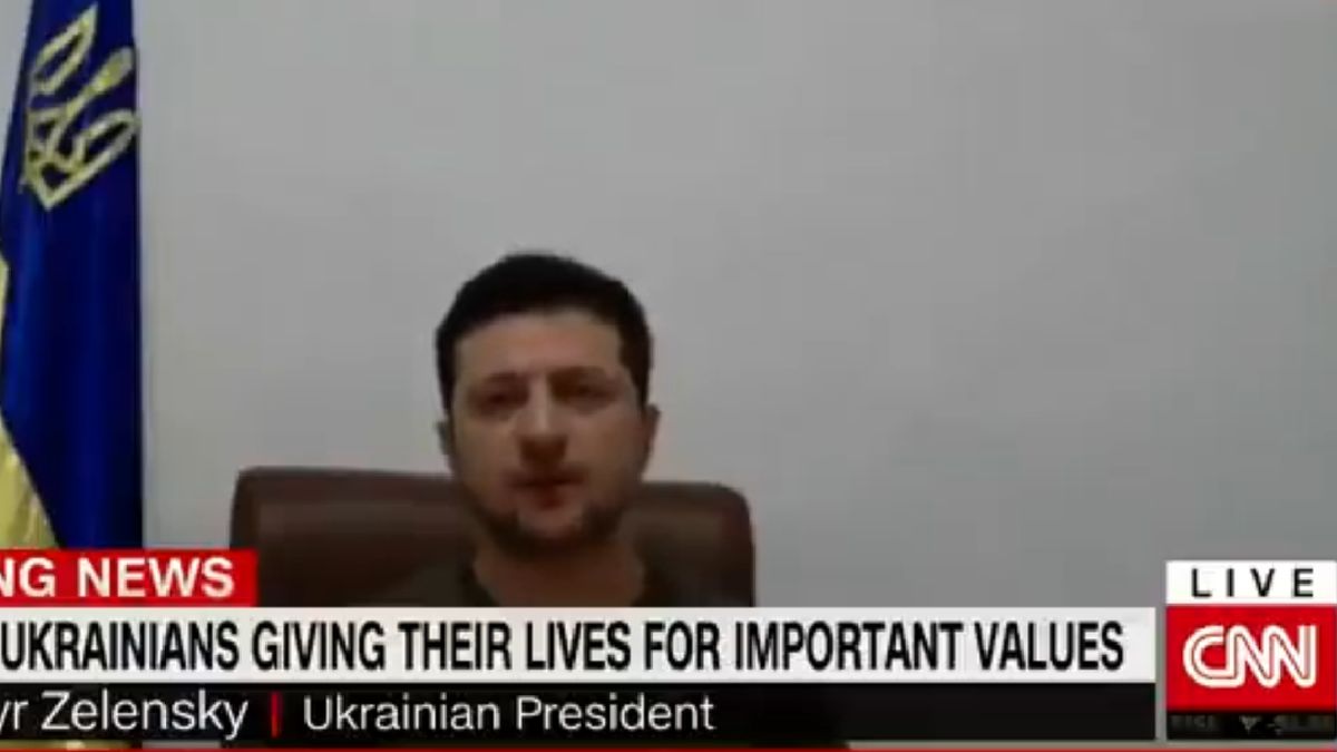 Głos tłumacza załamał się w trakcie przemowy prezydenta.