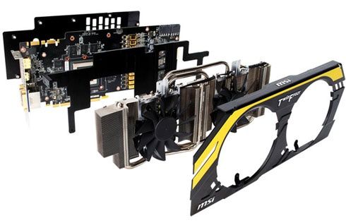 MSI GeForce GTX 680 Lightning - przekr&oacute;j