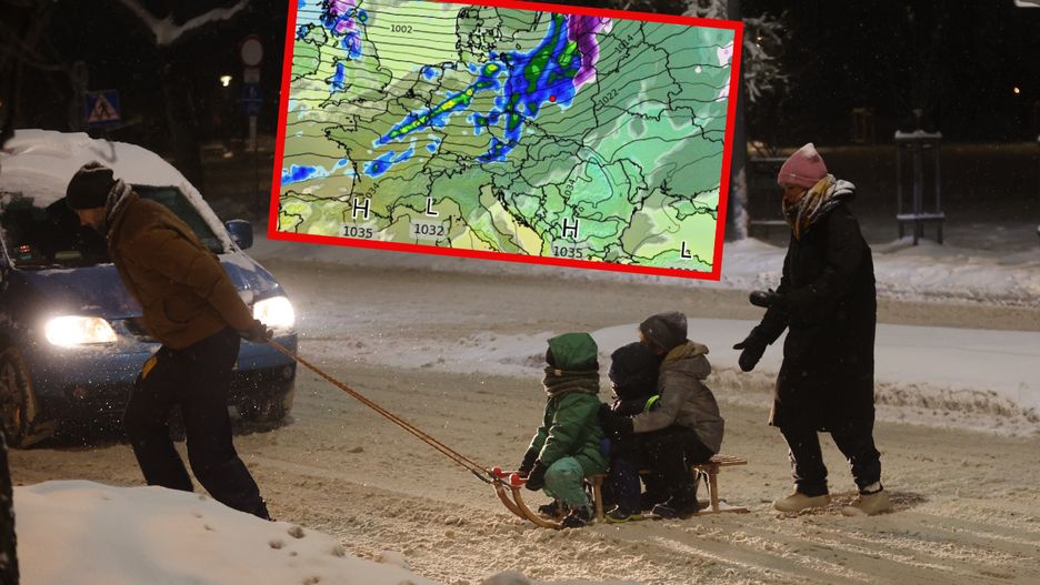 Śnieżyce i zamiecie na północy Polski