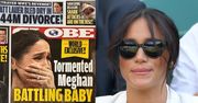 Tabloid twierdzi, że Meghan Markle cierpi na depresję poporodową! "Przytyła 16 kilogramów"