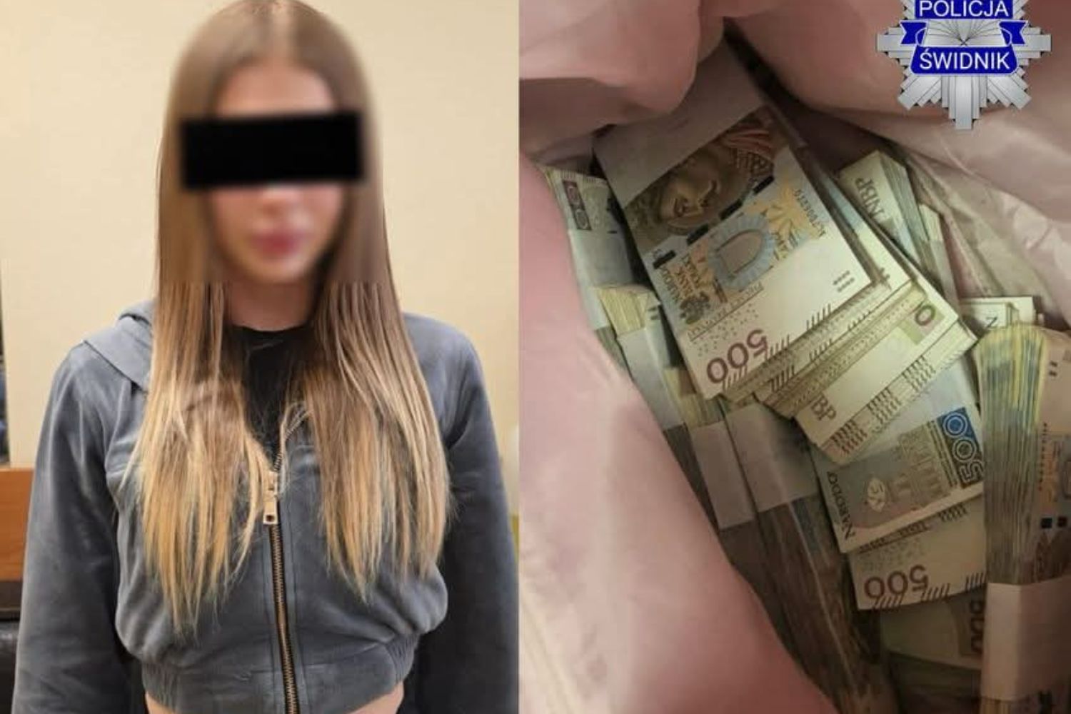 19-latka odebrała od seniora milion złotych. Wpadła na gorącym uczynku