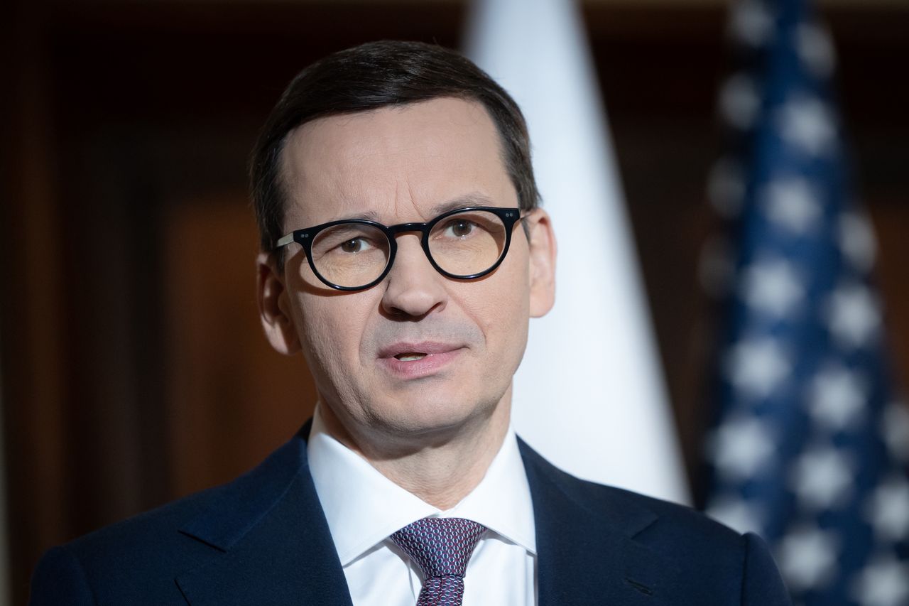 Morawiecki zapowiedział całkowite odejście od ropy (Photo by Mateusz Wlodarczyk/NurPhoto via Getty Images)