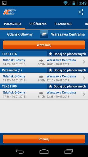 Intercity Mobile Navigator