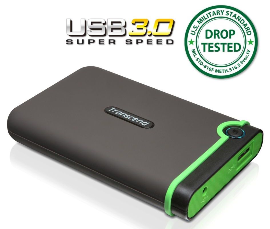 Transcend StoreJet 25M3. Dysk USB 3.0 odporny na strzał z armaty 2