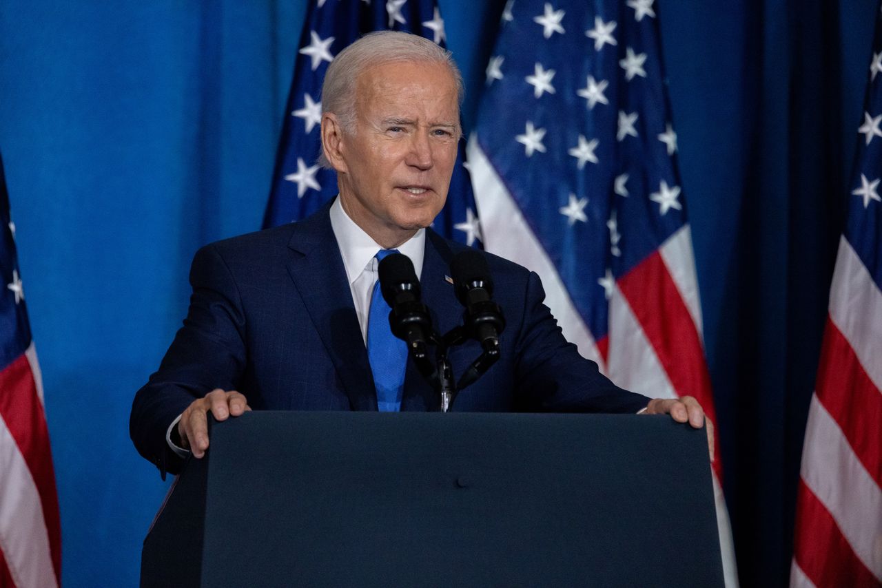 Biden o pochodzeniu rakiety. "Mamy wstępne informacje"