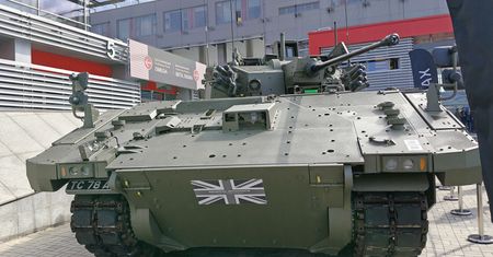 Brytyjski Ajax na MSPO. Stanowił zagrożenie także dla swojej załogi