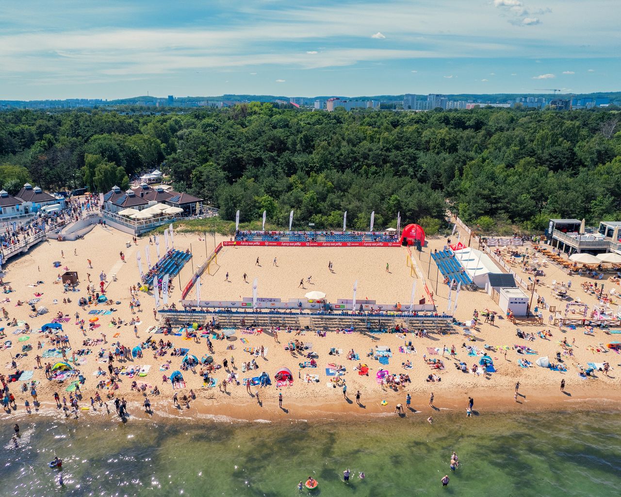 "Król Artur" uczynił z Gdańska stolicę polskich sportów plażowych. To jedyny taki stadion w Polsce