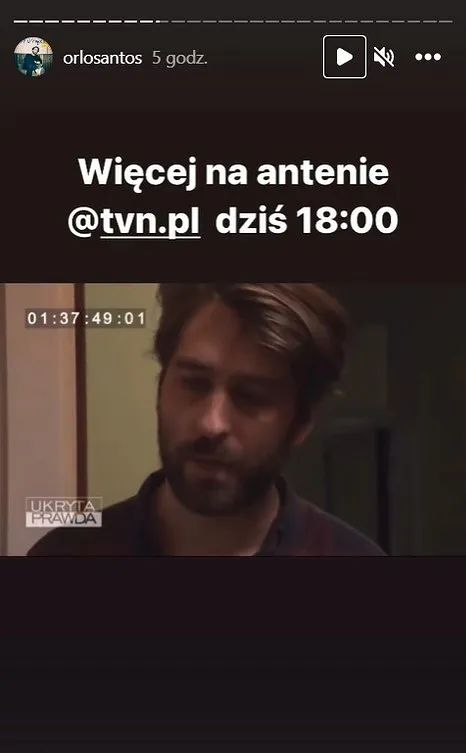 Syn Orłosia wystąpił w "Ukrytej prawdzie"