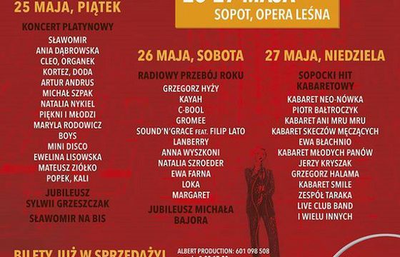 Sławomir, Maryla Rodowicz, Popek i Sylwia Grzeszczak wśród uczestników Polsat SuperHit Festiwal 2018