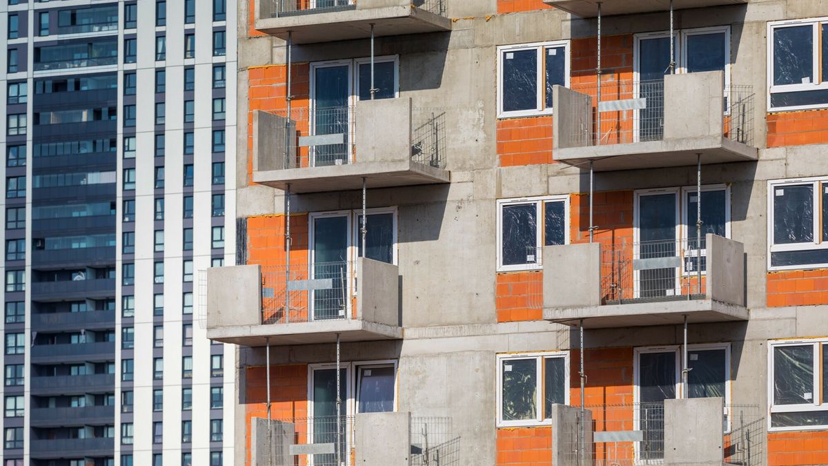 Stock ArZifot: Arkadiusz Ziolek/ East News   n/z Budowa nowego budynku mieszkalnego.ARKADIUSZ ZIOLEK