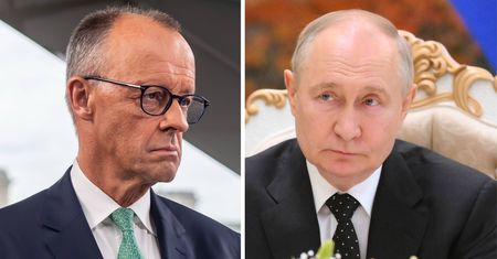 Merz dosadnie o Putinie. "Największy zbrodniarz wojenny"