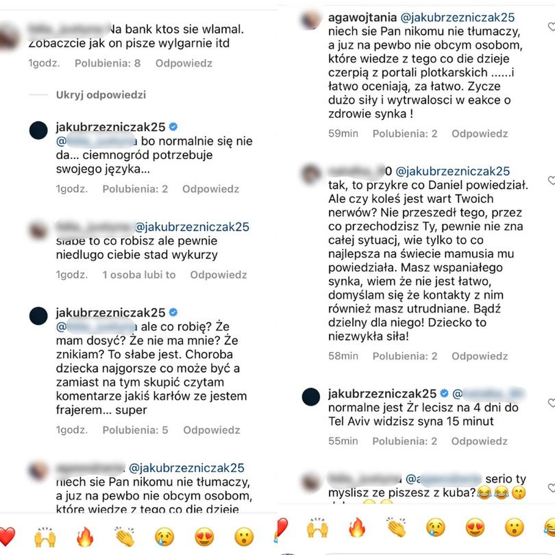 Internauci zaniepokojeni nowym wpisem Jakuba Rzeźniczaka