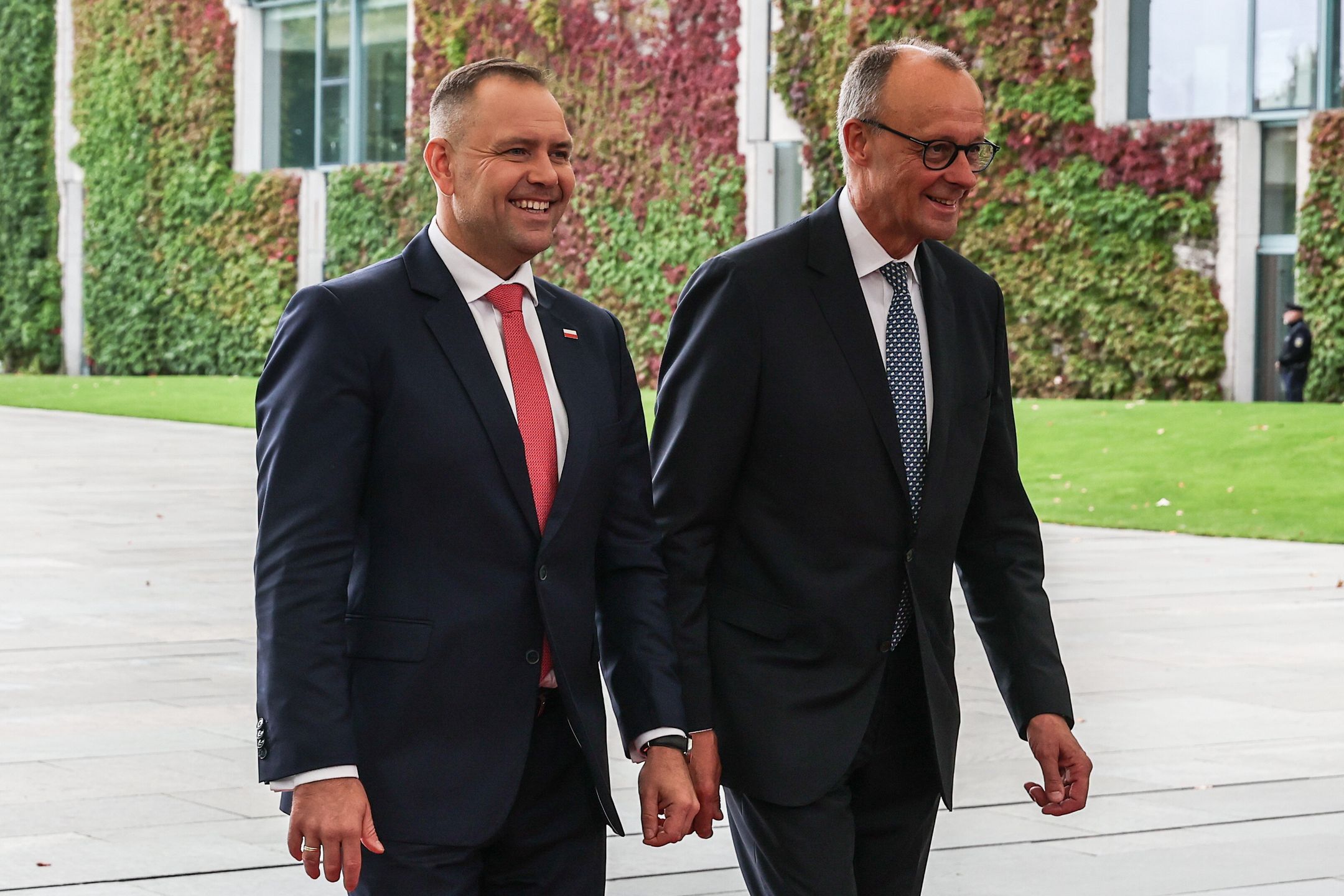 Nawrocki zmawiał również z kanclerzem Niemiec Friedrichem Merzem