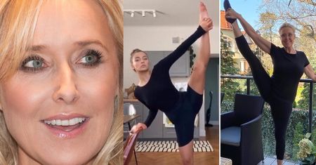 55-letnia Agata Młynarska udowadnia, że podniesie nogę wyżej niż Julia Wieniawa. Ikona? (FOTO)