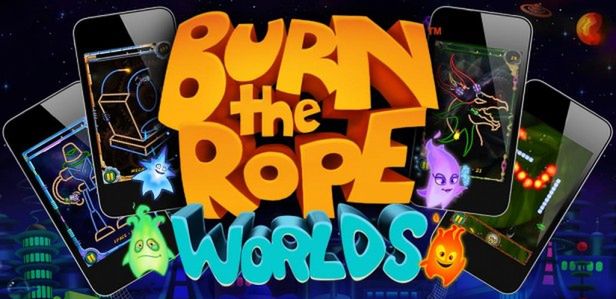 Burn The Rope: Worlds za darmo w Android Markecie – codziennie nowe plansze!