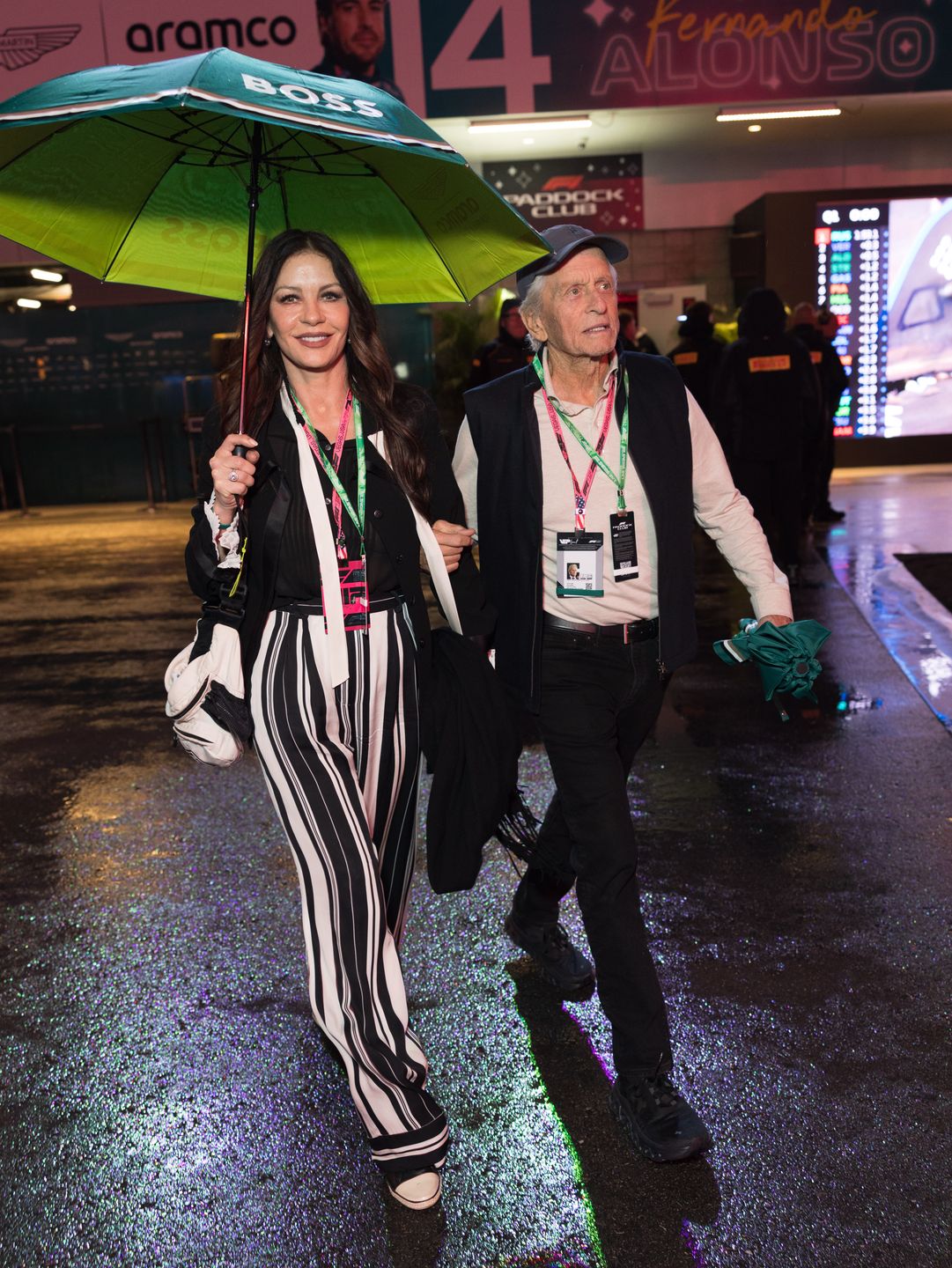 Catherine Zeta-Jones i Michael Douglas 